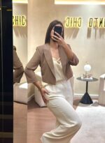 BLAZER CURTO CASTANHO RINASCIMENTO