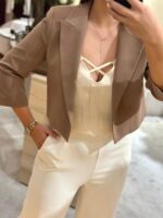 BLAZER CURTO CASTANHO RINASCIMENTO - Image 4