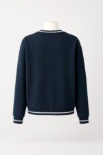 SWEAT AZUL MARINHO COM BORDADO COLLEGIATE TENNIS CLUB SAHOCO - Image 3