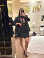 BLAZER CINZA COM PADRÃO FINO IMPERIAL