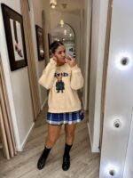 SAIA XADREZ AZUL DIXIE