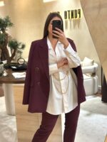 CAMISA-VESTIDO BRANCA COM CORRENTE DOURADA IMPERIAL - Image 3