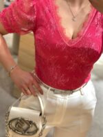 BODY ROSA EM RENDA RINASCIMENTO - Image 3