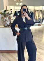 BLAZER CASTANHO ESCURO COM RISCA DIPLOMÁTICA IMPERIAL - Image 3