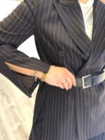 BLAZER CASTANHO ESCURO COM RISCA DIPLOMÁTICA IMPERIAL - Image 5