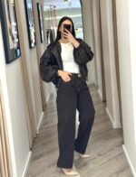 CASACO CASTANHO EM ECOPELE COM CAPUZ IMPERIAL - Image 4