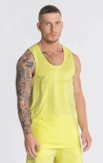 T-SHIRT REGATA AMARELA LOGO GIANNI KAVANAGH