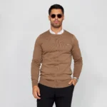 CAMISOLA DECOTE RDONDO CASTANHA ZOLF