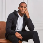 CASACO COM CAPUZ E BOLSO AZUL ZOLF - Image 2