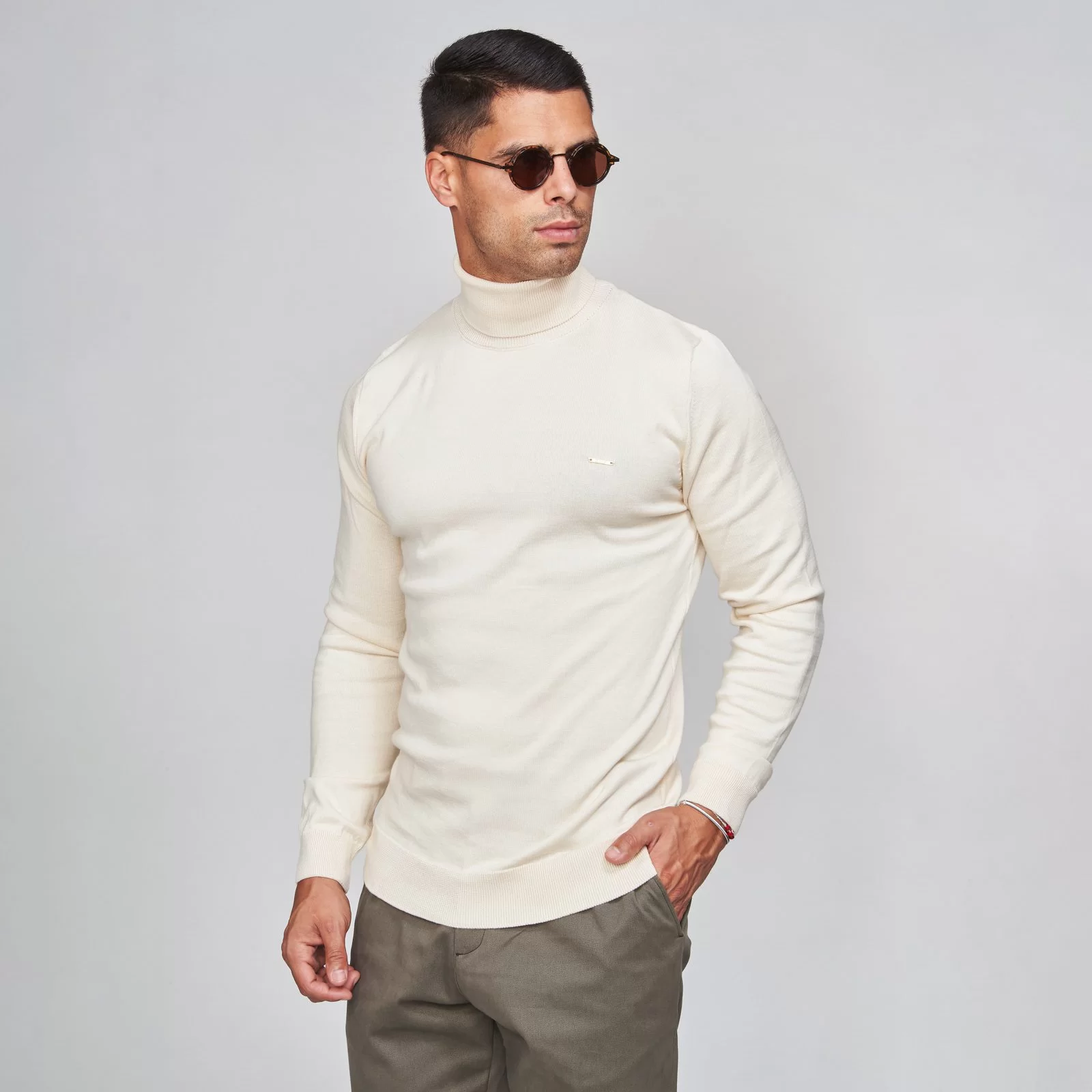 Zolf_0126 CAMISOLA GOLA ALTA CRU ZOLF - Image 1