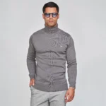 CAMISOLA GOLA ALTA CINZA ZOLF