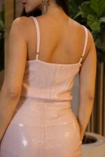 TOP ROSA COM DETALHE PRETO RINASCIMENTO - Image 3