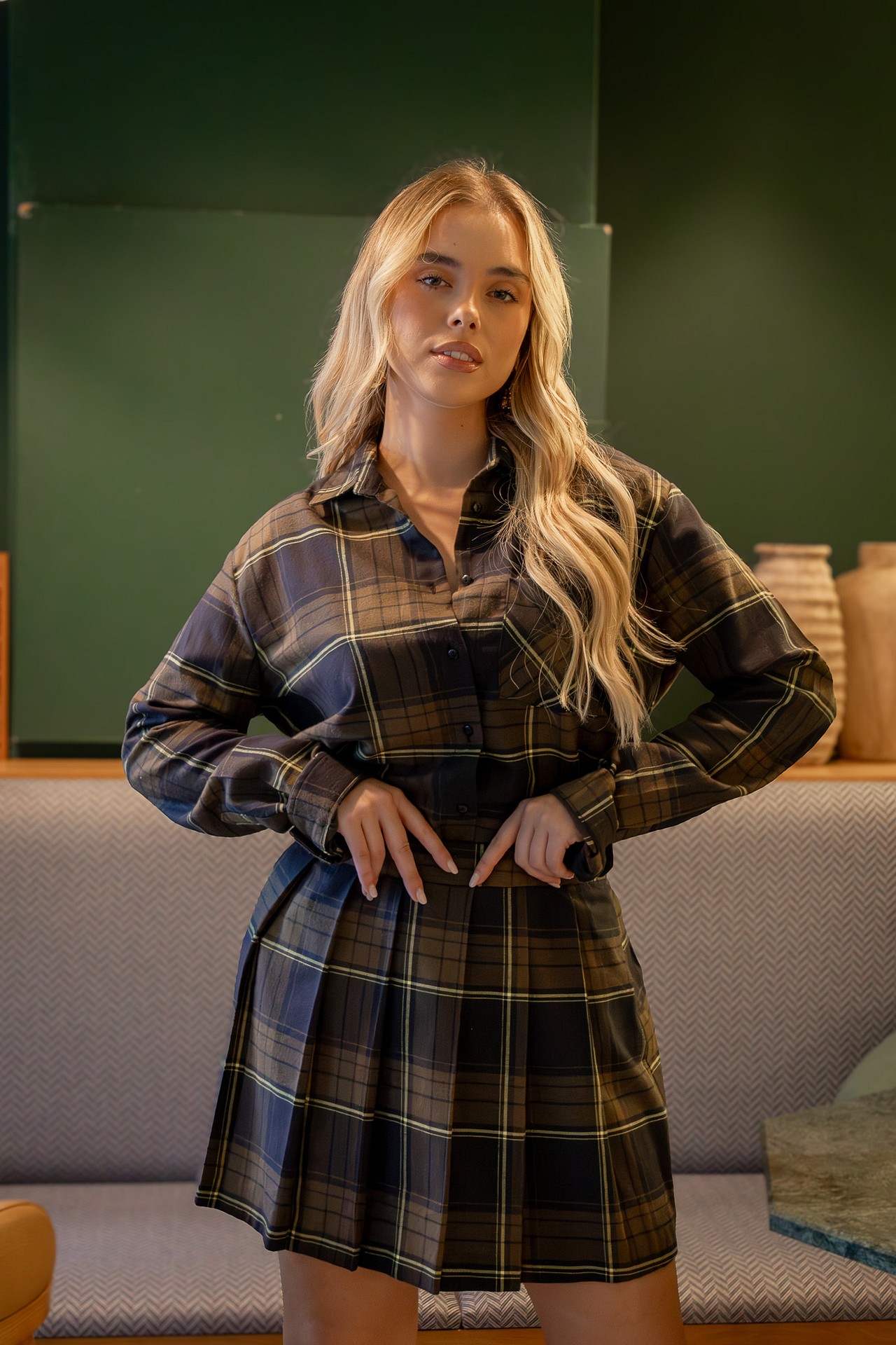 galleries_81ab776a-c603-422d-bde2-1ac785b3abca_29d08fe9-45d7-45ef-9157-fedf648c2381_v2__thumb_l CAMISA XADREZ CASTANHA DIXIE - Image 1