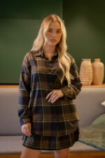 CAMISA XADREZ CASTANHA DIXIE - Image 2