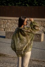 BLUSA VERDE COM ESTAMPA FLORAL PONTO CHIC - Image 4