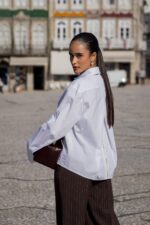 CAMISA BRANCA COM DETALHE NAS COSTAS IMPERIAL