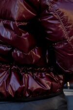 CASACO ACOLCHOADO BORDÔ COM PELO FLO&CLO - Image 6