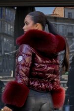 CASACO ACOLCHOADO BORDÔ COM PELO FLO&CLO - Image 7