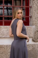 COLETE CINZENTO DE CORTE CLÁSSICO IMPERIAL - Image 3