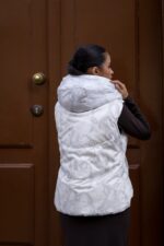 COLETE ACOLCHOADO REVERSÍVEL COM GOLA DE PELO FLO&CLO - Image 8