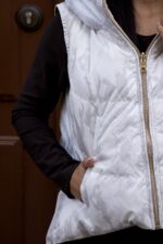 COLETE ACOLCHOADO REVERSÍVEL COM GOLA DE PELO FLO&CLO - Image 7