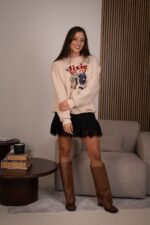 SAIA PRETA COM RENDA IMPERIAL