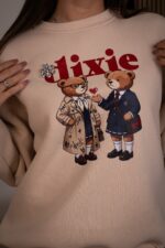 SWEAT BEGE URSOS COM APLICAÇÃO DIXIE - Image 3