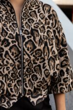 CASACO ANIMAL PRINT COM FECHO FRONTAL IMPERIAL - Image 4