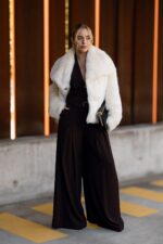 CASACO DE PELO SINTÉTICO BRANCO ELEH - Image 2