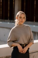 CAMISOLA DE MALHA BEGE IMPERIAL