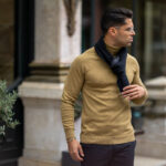 CAMISOLA GOLA ALTA CAMEL ZOLF