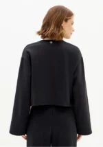 SWEATSHIRT PRETA COM APLICAÇÃO DE PÉROLAS LANÇA PERFUME - Image 3