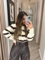 CALÇAS CASTANHAS EM ECOPELE PONTO CHIC - Image 3