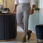 CALÇA TRESPASSE SEMI CLÁSSICA CINZA ANTRACITE ZOLF - Image 2