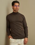 CAMISOLA MEIA GOLA CACAU ZOLF