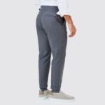 CALÇA TRESSPASSE DOIS BOTÕES SLIM FIT CINZA ZOLF - Image 3