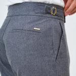 CALÇA TRESSPASSE DOIS BOTÕES SLIM FIT CINZA ZOLF - Image 2