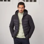 BLUSÃO ACOLCHOADO LEVE IMPERMEÁVEL AZUL ZOLF - Image 2