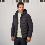 BLUSÃO ACOLCHOADO LEVE IMPERMEÁVEL AZUL ZOLF