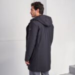 PARKA TÉCNICA IMPERMEÁVEL AZUL ZOLF - Image 5