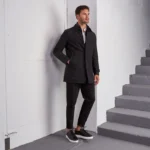 GABARDINE TÉCNICA IMPERMEÁVEL PRETA ZOLF - Image 4