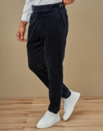 CALÇA BOMBAZINE TRESPASSE COM FIVELA AZUL ZOLF - Image 3