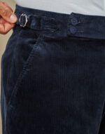 CALÇA BOMBAZINE TRESPASSE COM FIVELA AZUL ZOLF - Image 4