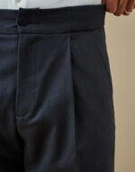 CALÇA ESTRUTURA DE ESPINHA AZUL ZOLF - Image 3