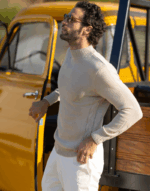 CAMISOLA MEIA GOLA COM DETALHE TRANÇA AREIA ZOLF - Image 2