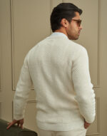 CAMISOLA TRICOT ESTRUTURA ENTRELACE CRU ZOLF - Image 3