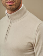 CAMISOLA TRICÔ COM FECHO AREIA ZOLF - Image 2