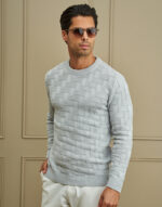 CAMISOLA TRICOT RELEVO CINZA CLARO ZOLF