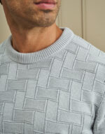 CAMISOLA TRICOT RELEVO CINZA CLARO ZOLF - Image 2