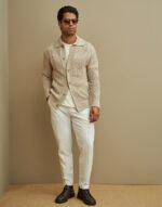 CASACO PONTO CROCHÉ PERFURADO AREIA ZOLF - Image 2